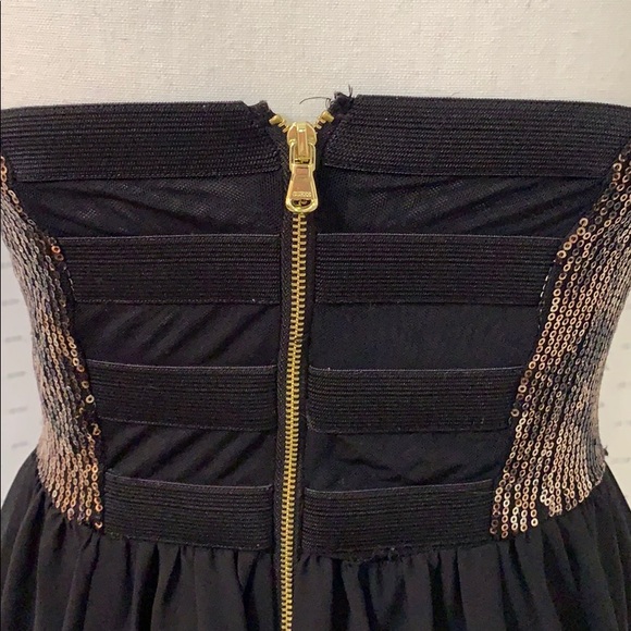 Guess Fit and Flare Strapless Dress - Picture 4 of 11